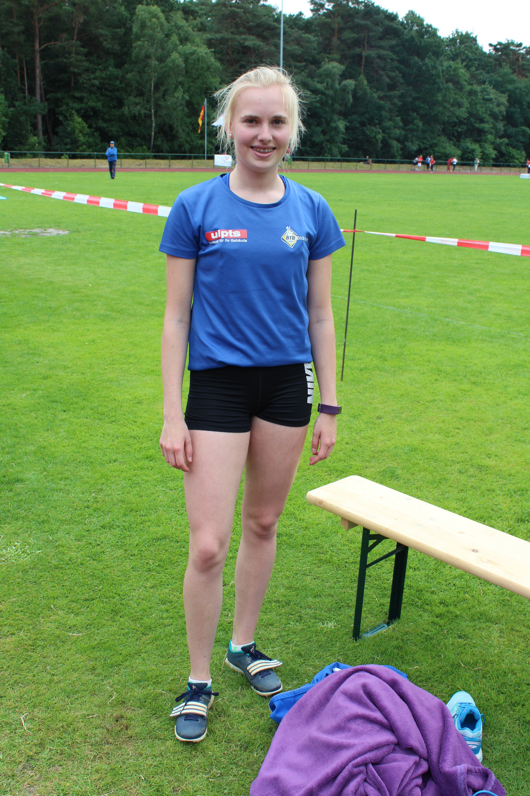Belana VizeLandesmeisterin im Dreisprung